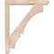 Ekena Millwork Balboa Craftsman Smooth Bracket w/ Offset Brace, Douglas Fir, 5 1/2"W x 36"D x 44"H BKT0604X36X44BOA04SDF - alternate 3